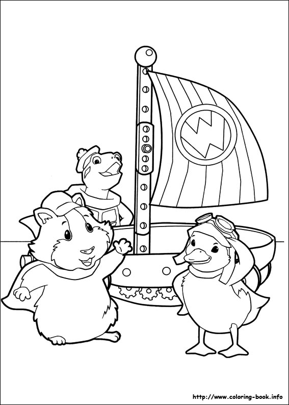 Wonder Pets coloring picture