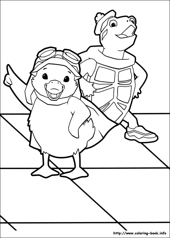 Wonder Pets coloring picture