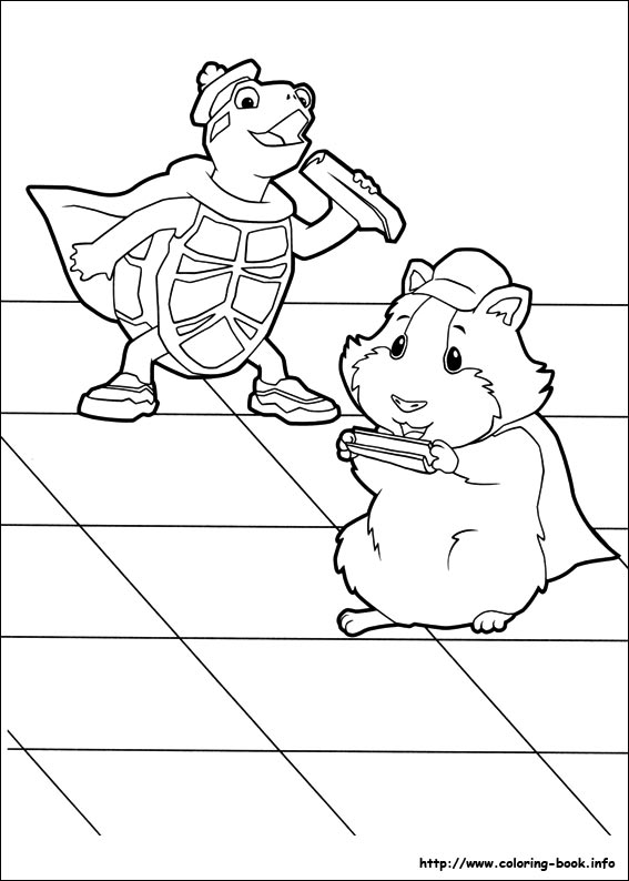 Wonder Pets coloring picture