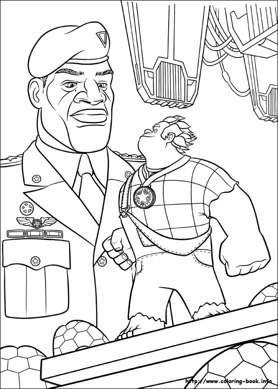 Wreck-It Ralph coloring picture