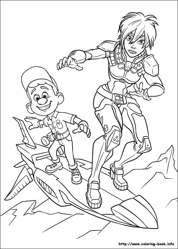 Wreck-It Ralph coloring picture