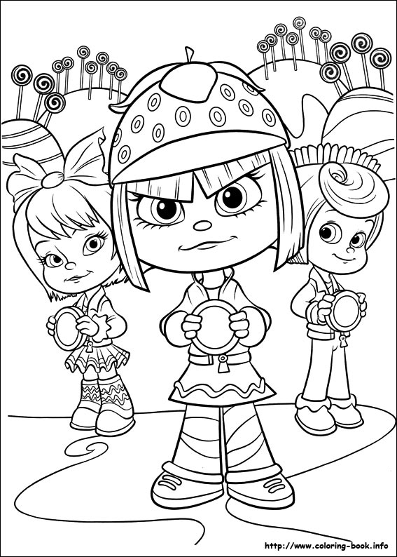 Wreck-It Ralph coloring picture