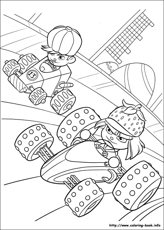 Wreck-It Ralph coloring picture