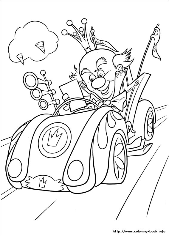 Wreck-It Ralph coloring picture