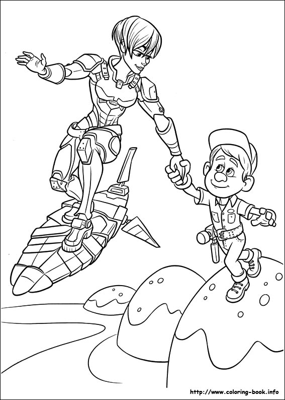 Wreck-It Ralph coloring picture