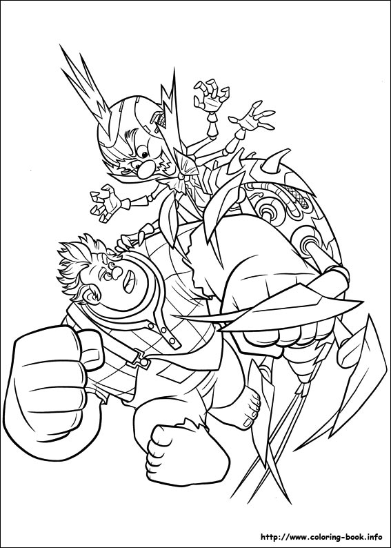 Wreck-It Ralph coloring picture