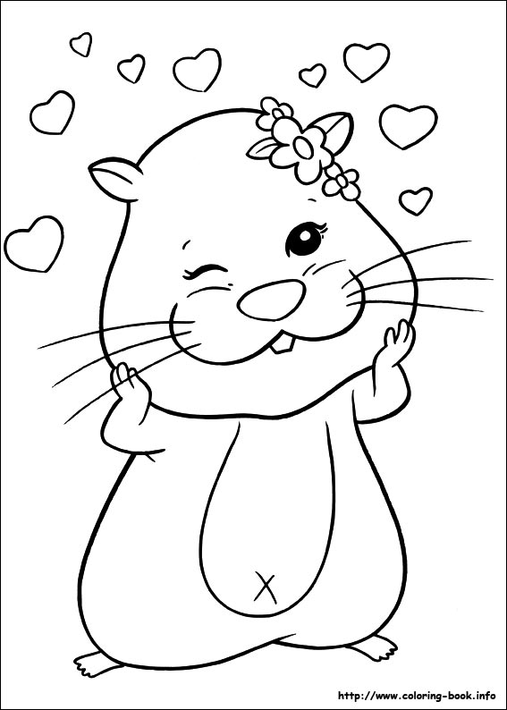 Zhu Zhu Pets coloring picture