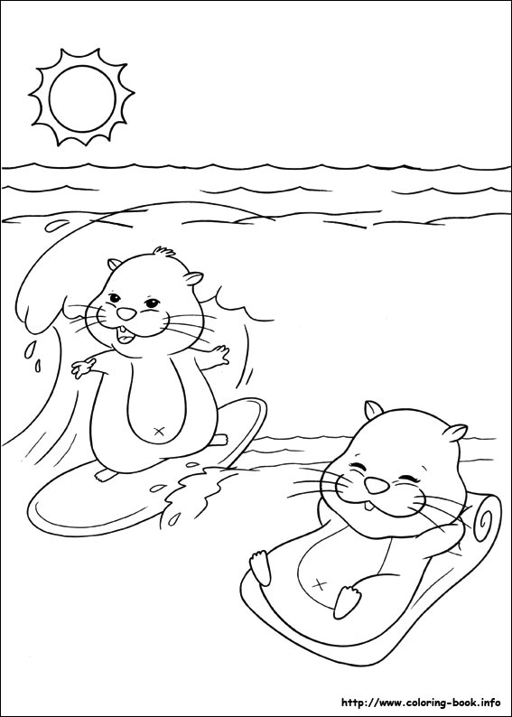 Zhu Zhu Pets coloring picture