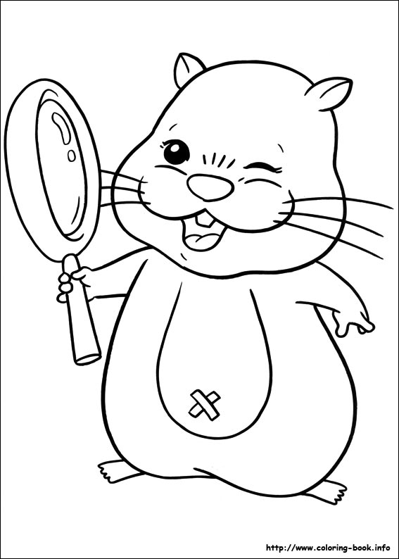 Zhu Zhu Pets coloring picture