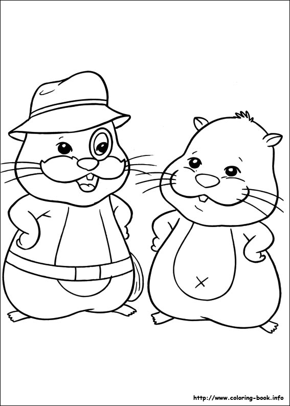 Zhu Zhu Pets coloring picture