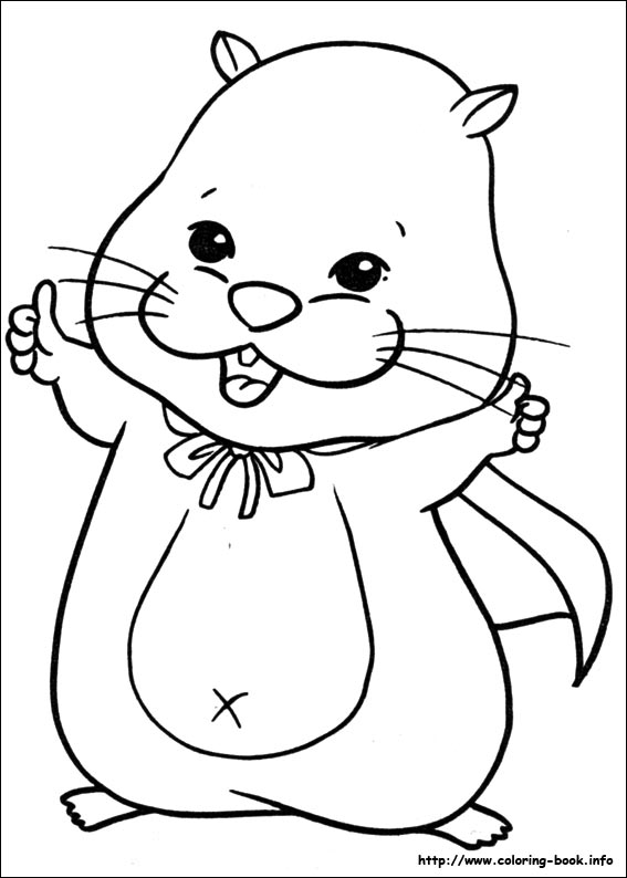 Zhu Zhu Pets coloring picture