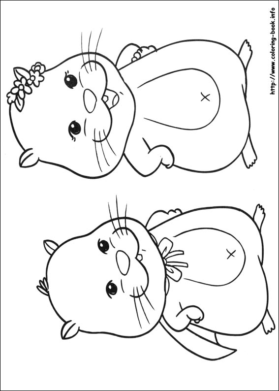 Zhu Zhu Pets coloring picture