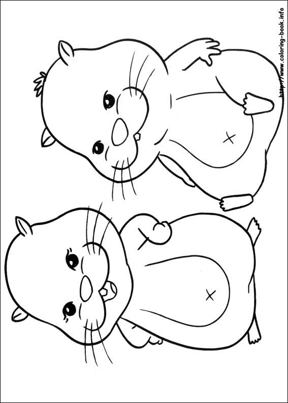 Zhu Zhu Pets coloring picture