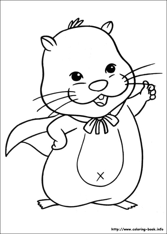 Zhu Zhu Pets coloring picture