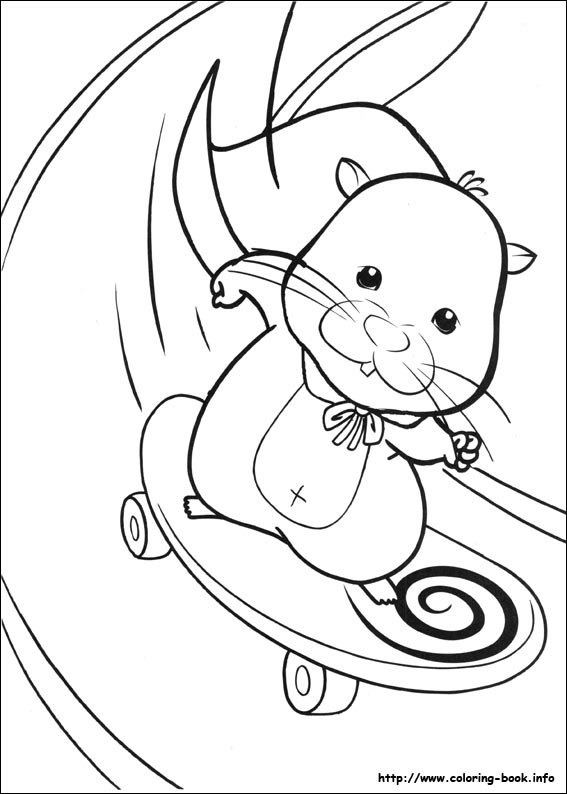 Zhu Zhu Pets coloring picture