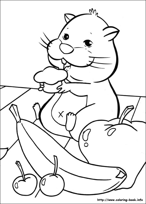 Zhu Zhu Pets coloring picture