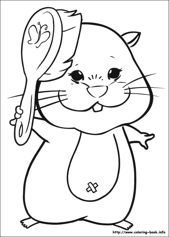 Zhu Zhu Pets coloring picture