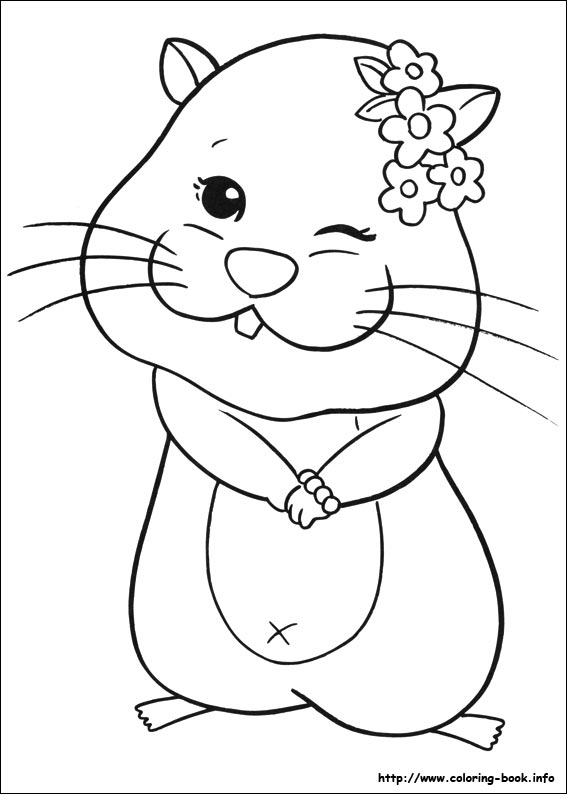 Zhu Zhu Pets coloring picture