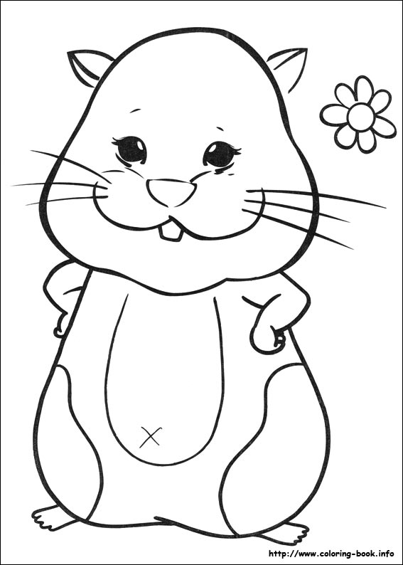 Zhu Zhu Pets coloring picture