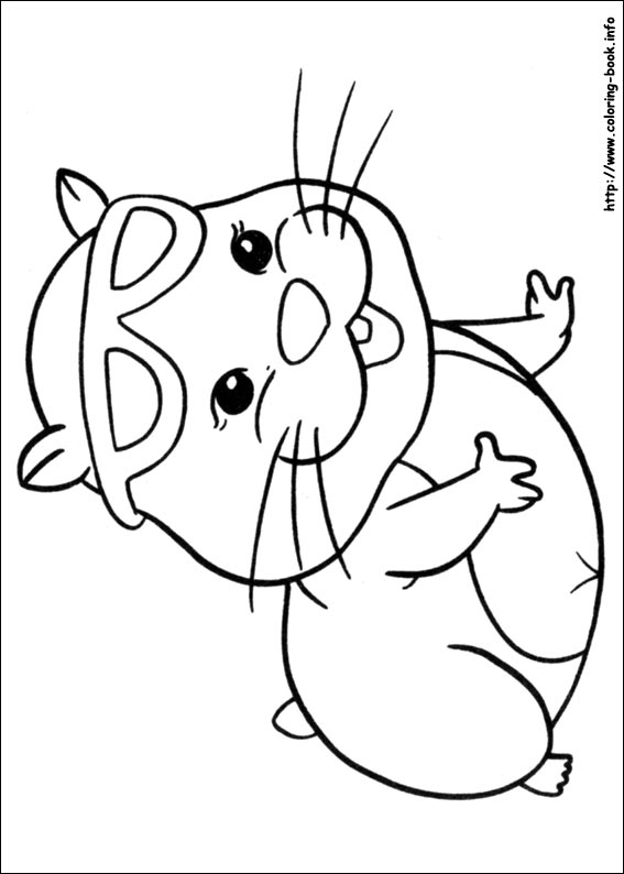 Zhu Zhu Pets coloring picture