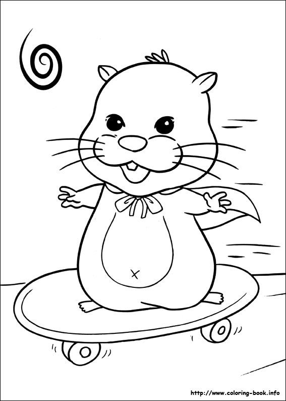 Zhu Zhu Pets coloring picture