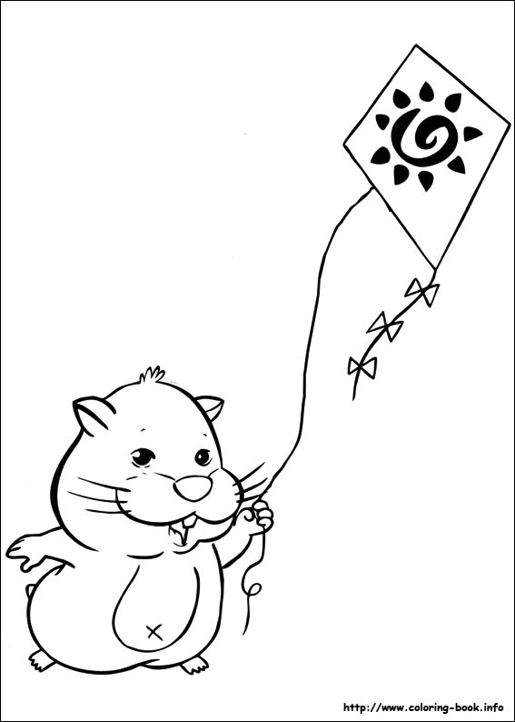 Zhu Zhu Pets coloring picture