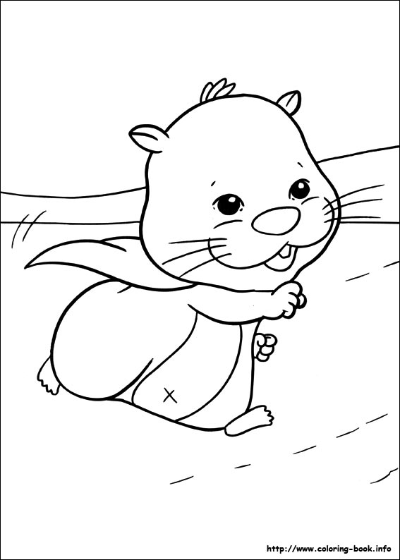 Zhu Zhu Pets coloring picture