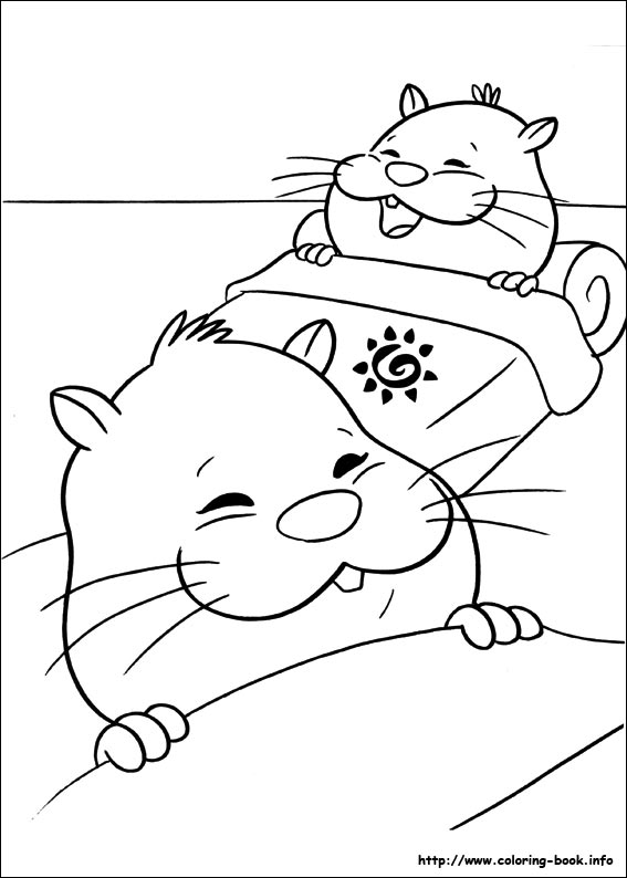 Zhu Zhu Pets coloring picture