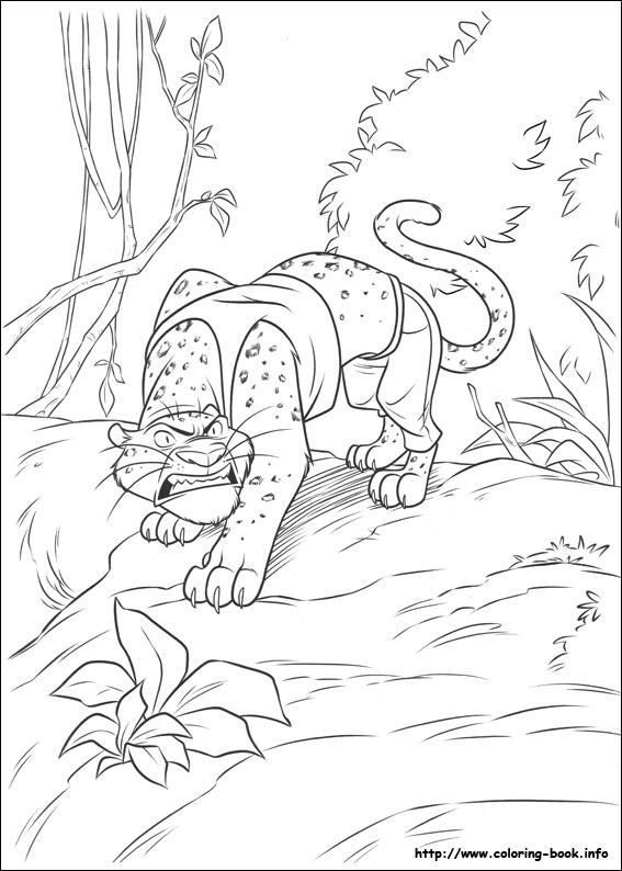 Zootopia coloring picture