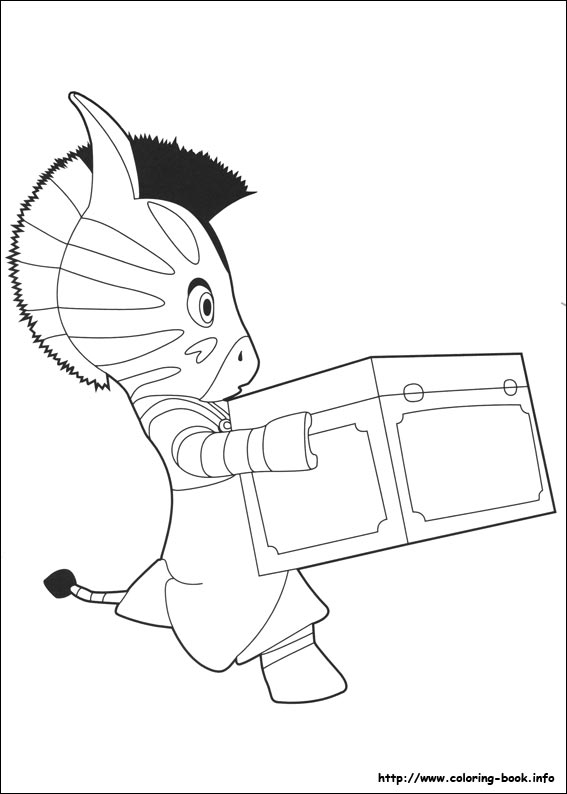 Zou coloring picture