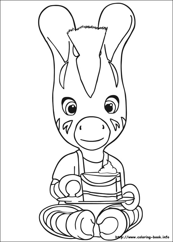 Zou coloring picture