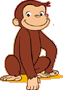 Curious George coloring pages