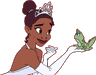 The Princess and the Frog coloring pages