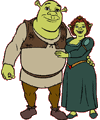 Shrek Forever after coloring pictures