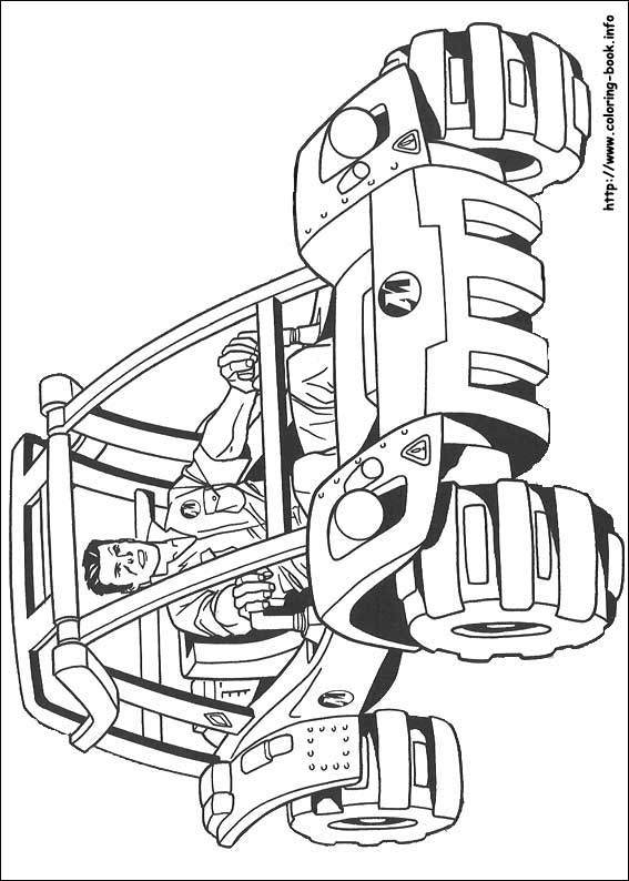 Action Man coloring picture