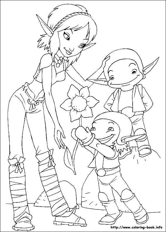 Arthur and the revenge of Maltazard coloring picture