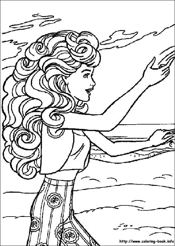 Barbie para colorir  Barbie coloring pages, Barbie drawing, Barbie coloring