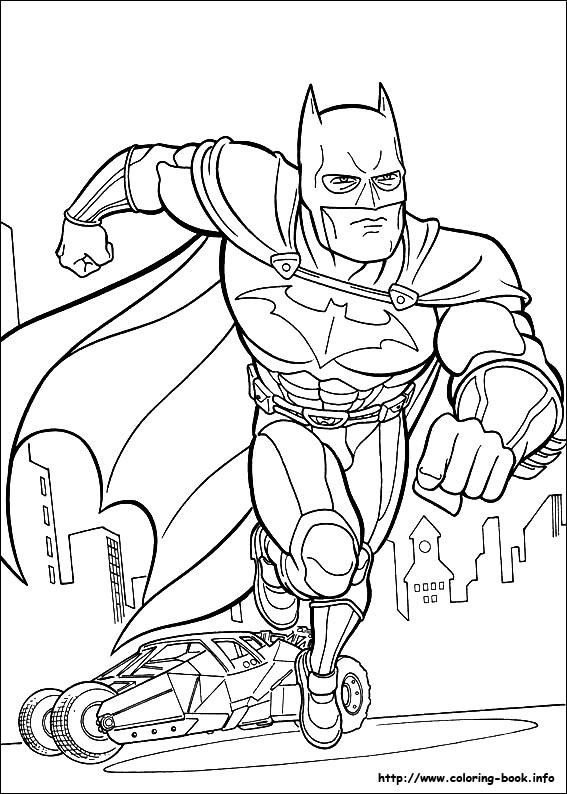 Batman coloring picture