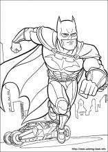 batman coloring book pages