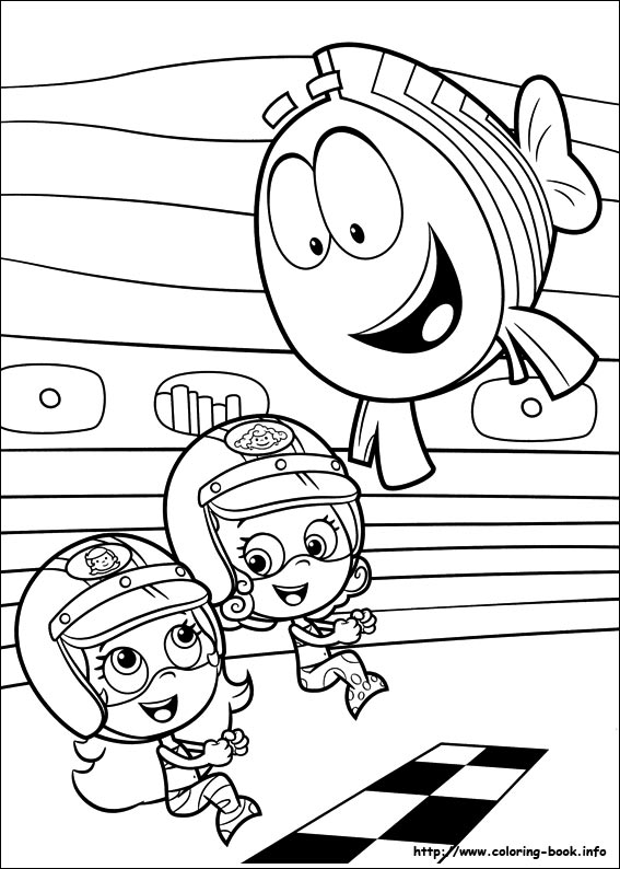 Bubble Guppies coloring picture