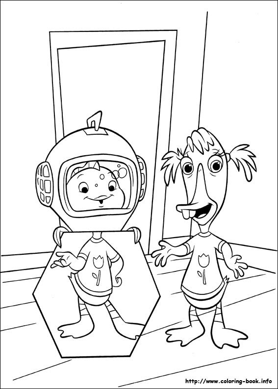 Chicken Little coloring picture