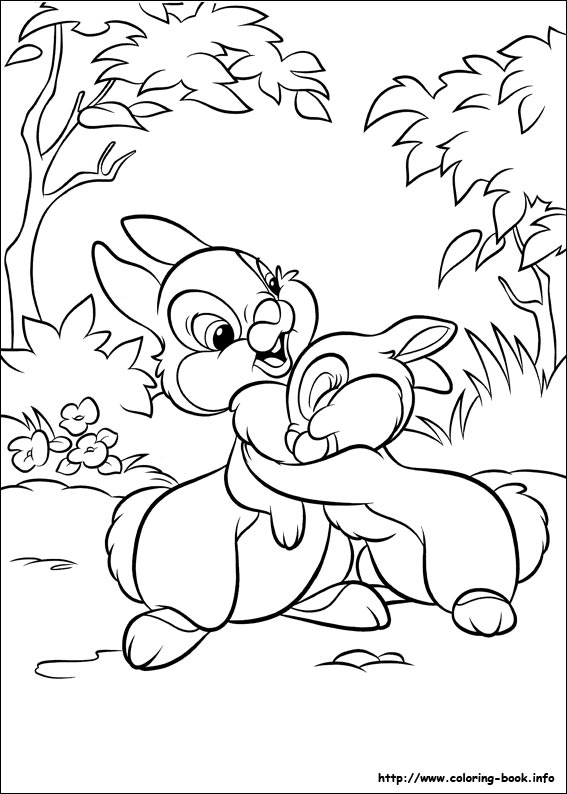 Disney Bunnies coloring picture