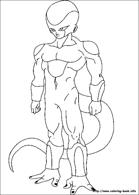 Freeza para colorir