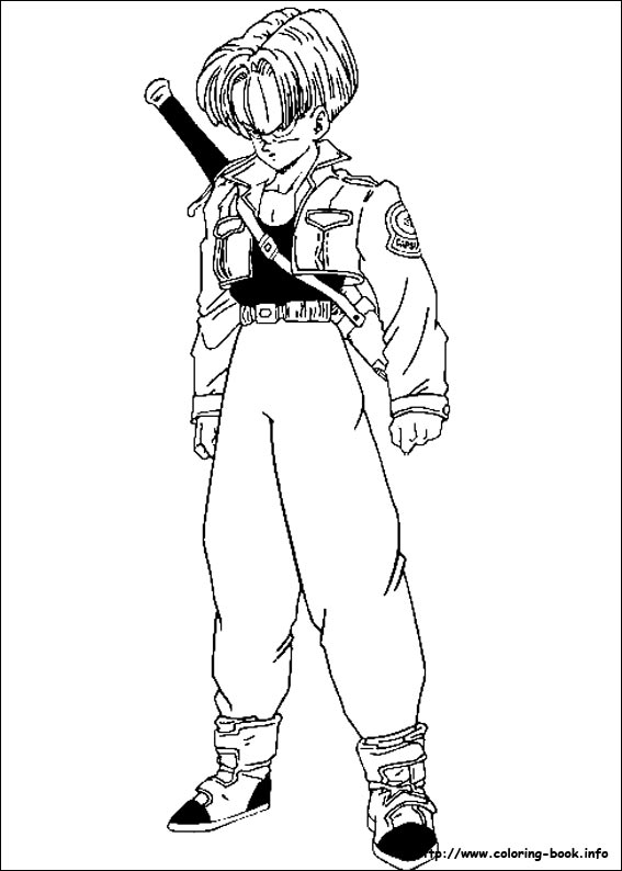 Dragon Ball Z  Dragon coloring page, Coloring pages, Cartoon