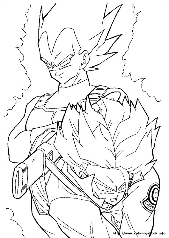 70 Desenhos do Dragon Ball para Colorir - Colorir Tudo