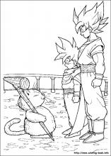 Dragon Ball Z Goku Coloring Pages 