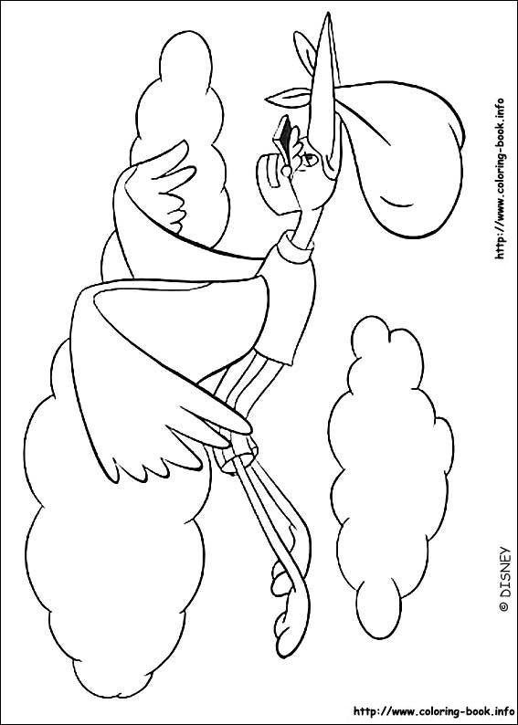 Dumbo coloring picture