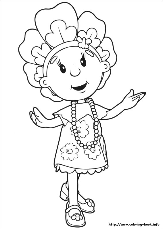 Fifi and the Flowertots coloring picture