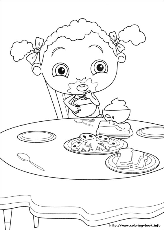 Franny's Feet coloring picture