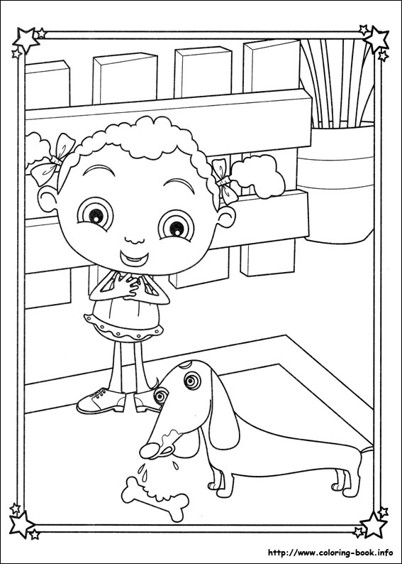 Franny's Feet coloring picture